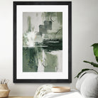 Canvas Greens 1 by Sally on GIANT ART - ann moss