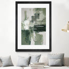 Canvas Greens 1 by Sally on GIANT ART - ann moss