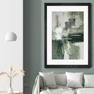 Canvas Greens 1 by Sally on GIANT ART - ann moss