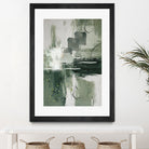 Canvas Greens 1 by Sally on GIANT ART - ann moss