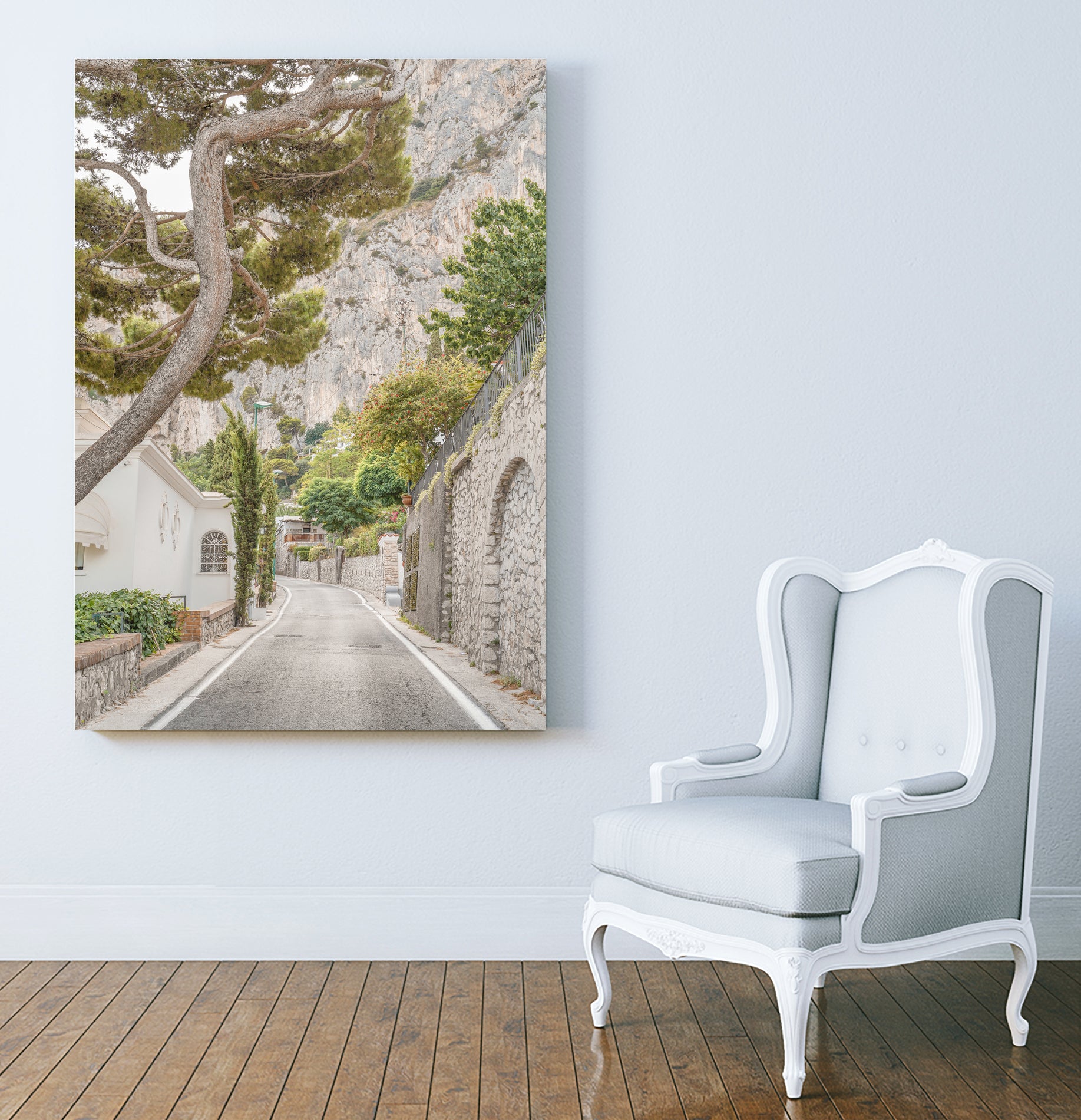 Streets of Capri by Henrike Schenk on GIANT ART - landscape capri