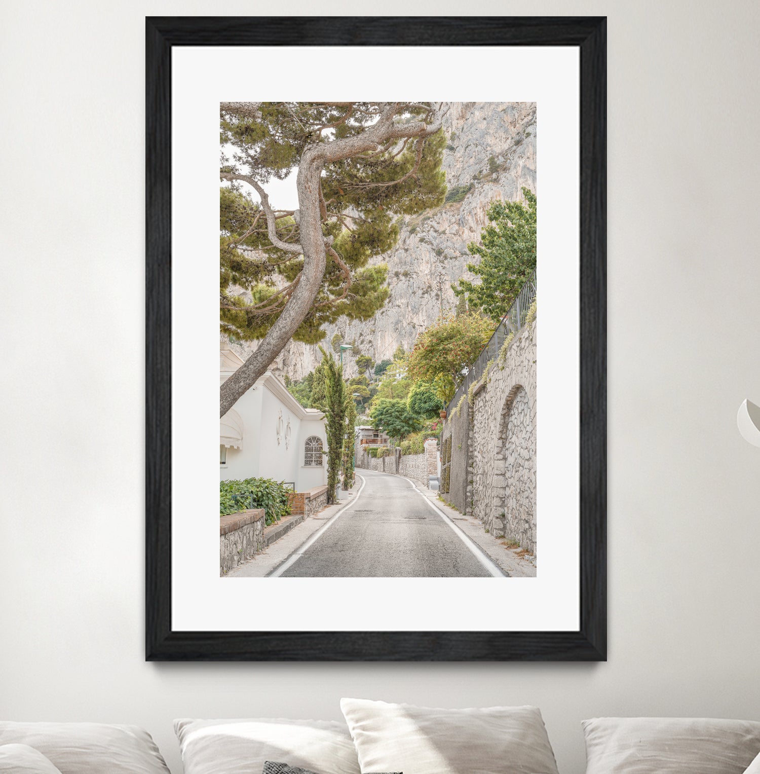 Streets of Capri by Henrike Schenk on GIANT ART - landscape capri
