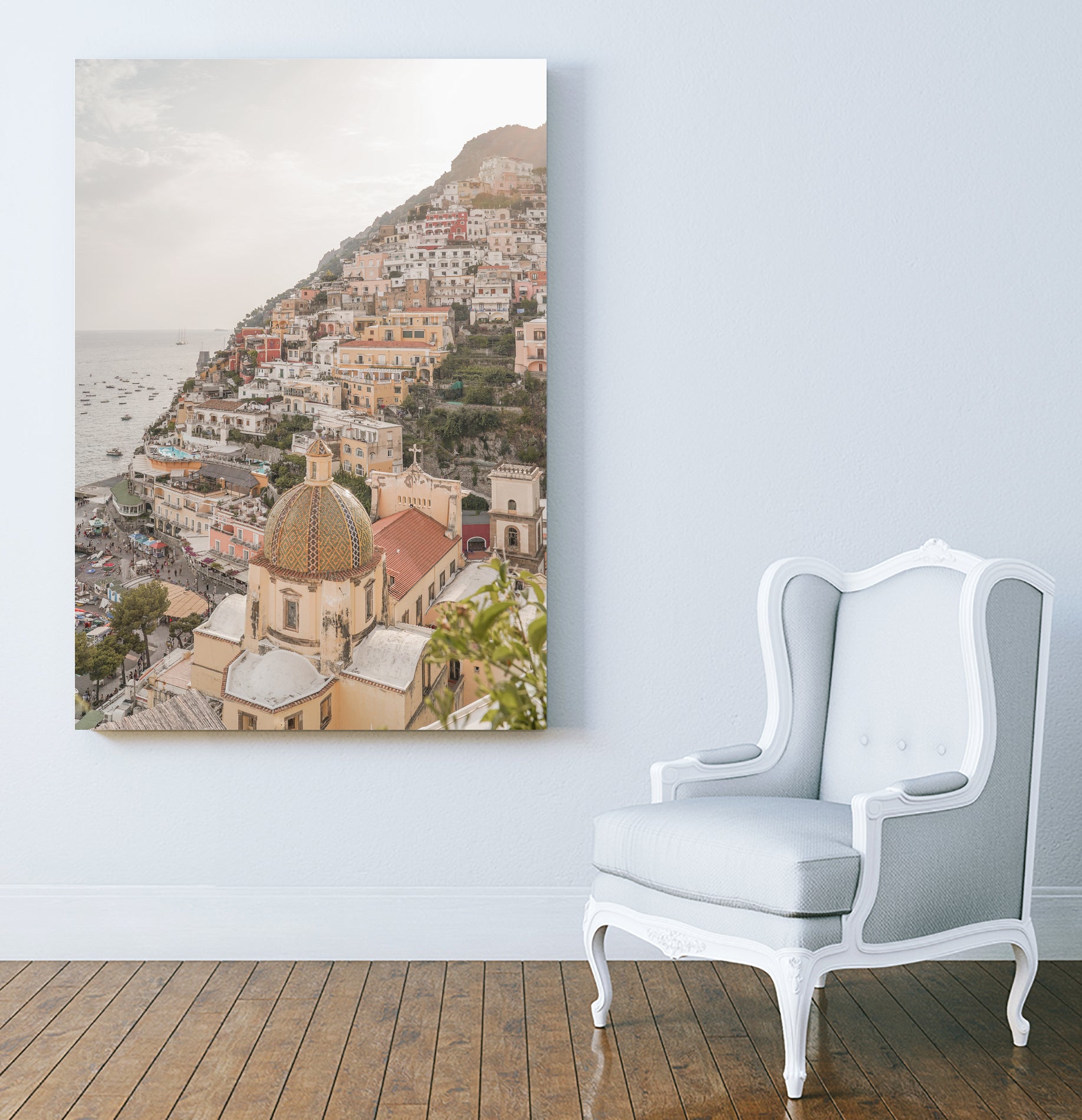 Positano Bliss by Henrike Schenk on GIANT ART - landscape positano