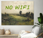 No WiFi / Oil Painting Landscape by The on GIANT ART - art concept