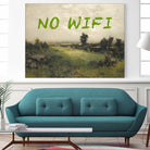 No WiFi / Oil Painting Landscape by The on GIANT ART - art concept