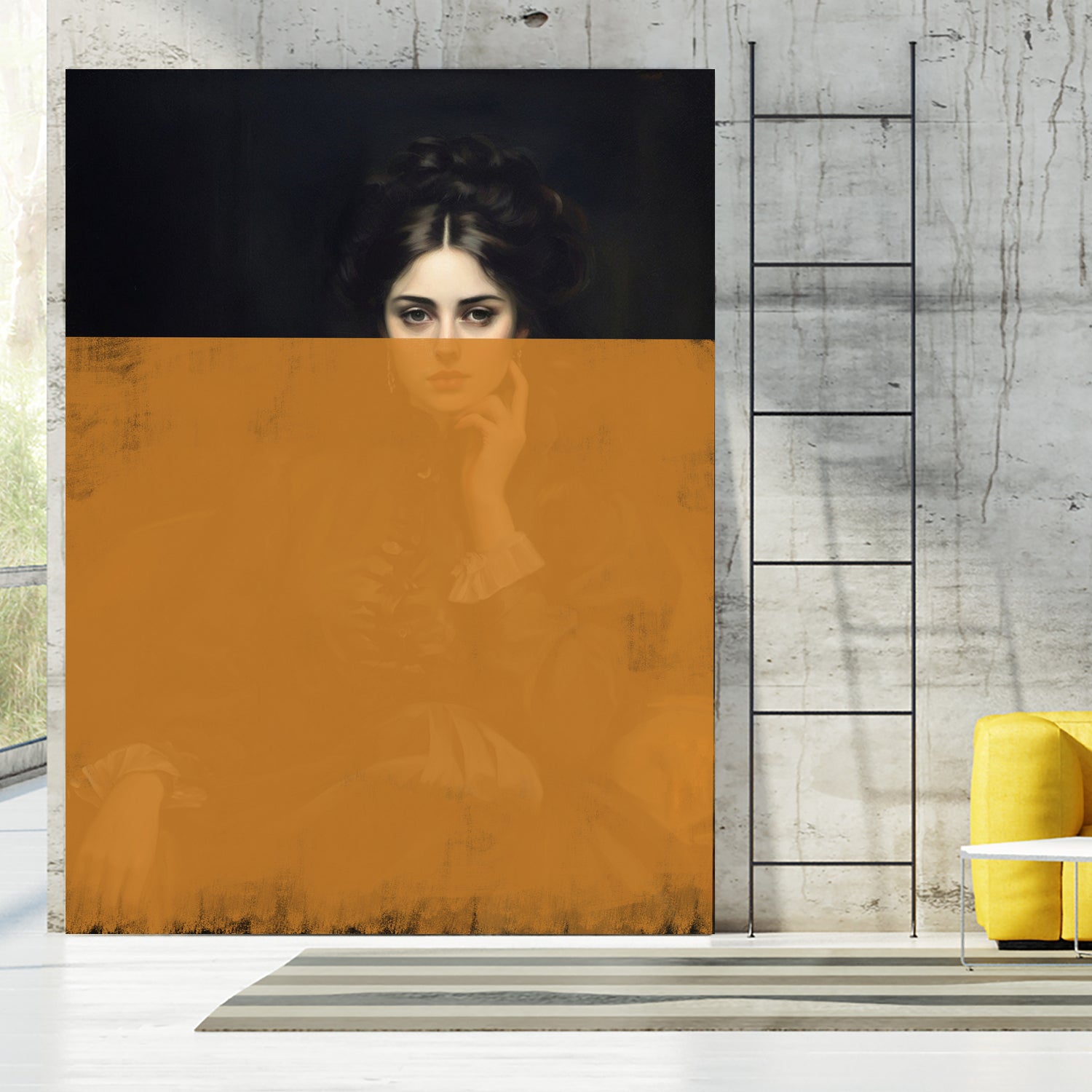 Altered Portrait of Woman by The Art Concept on GIANT ART - 5906 illustration