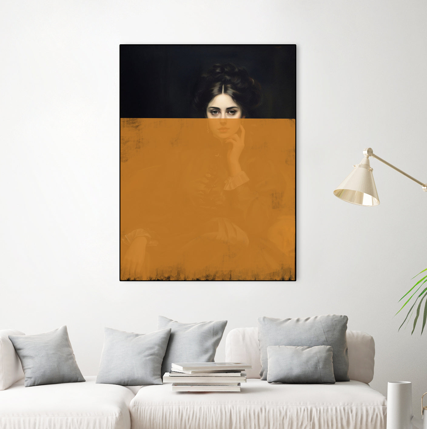 Altered Portrait of Woman by The Art Concept on GIANT ART - 5906 illustration
