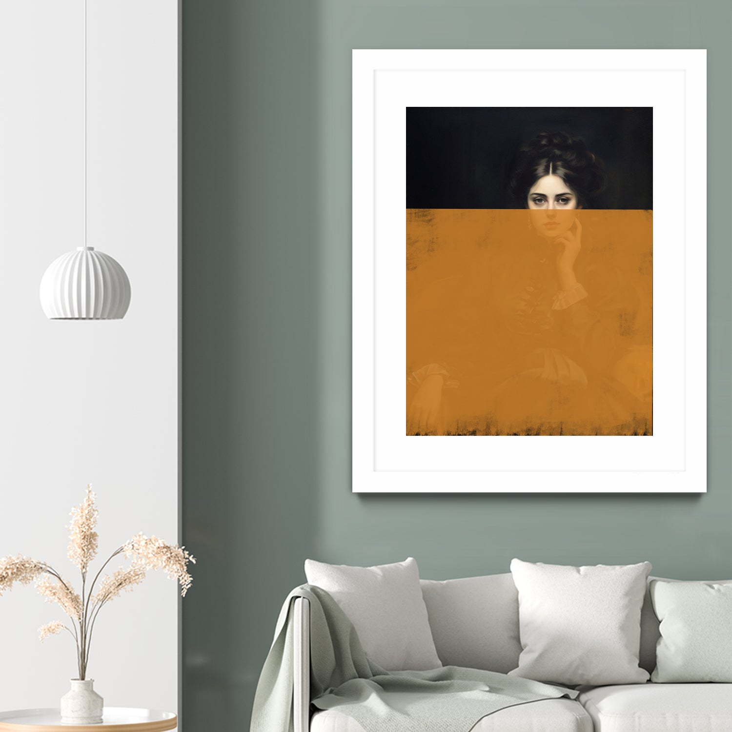 Altered Portrait of Woman by The Art Concept on GIANT ART - 5906 illustration