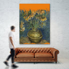 Collage Sunflowers and the splash Van Gogh by The on GIANT ART - art concept