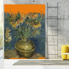 Collage Sunflowers and the splash Van Gogh by The on GIANT ART - art concept