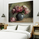 Pivoines En Rose by Dan Hobday on GIANT ART - flowers and plants dan hobday
