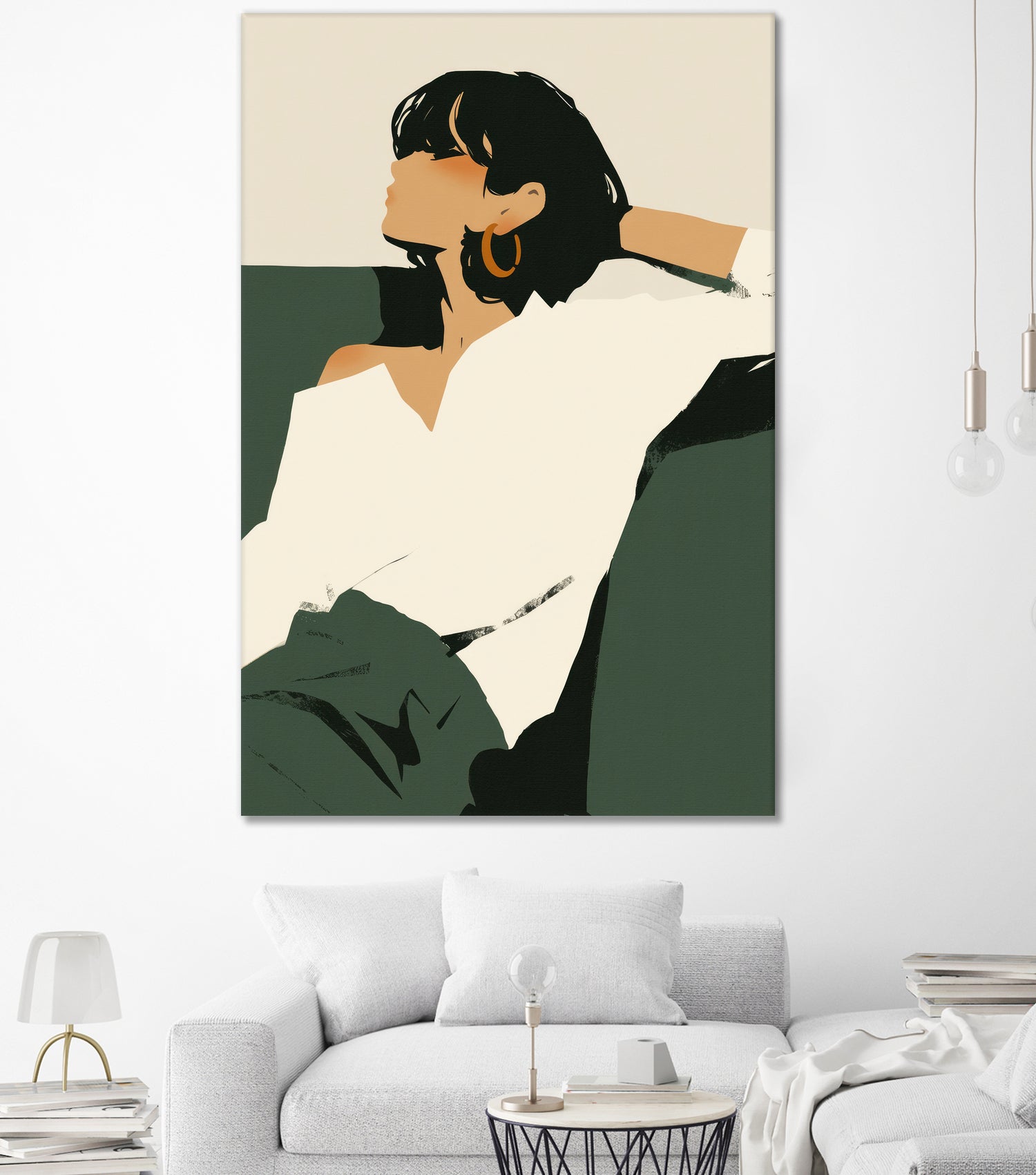 Relaxing woman by Treechild on GIANT ART - 