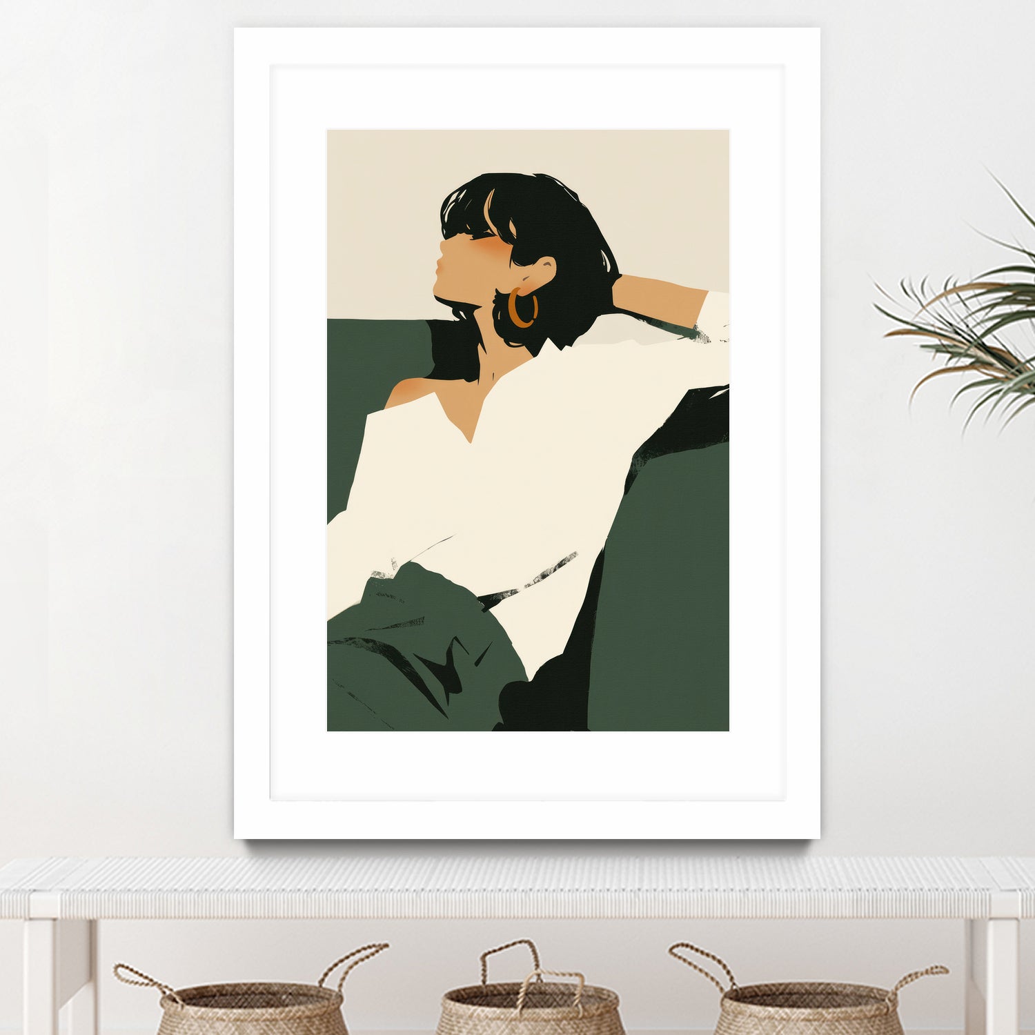 Relaxing woman by Treechild on GIANT ART - 