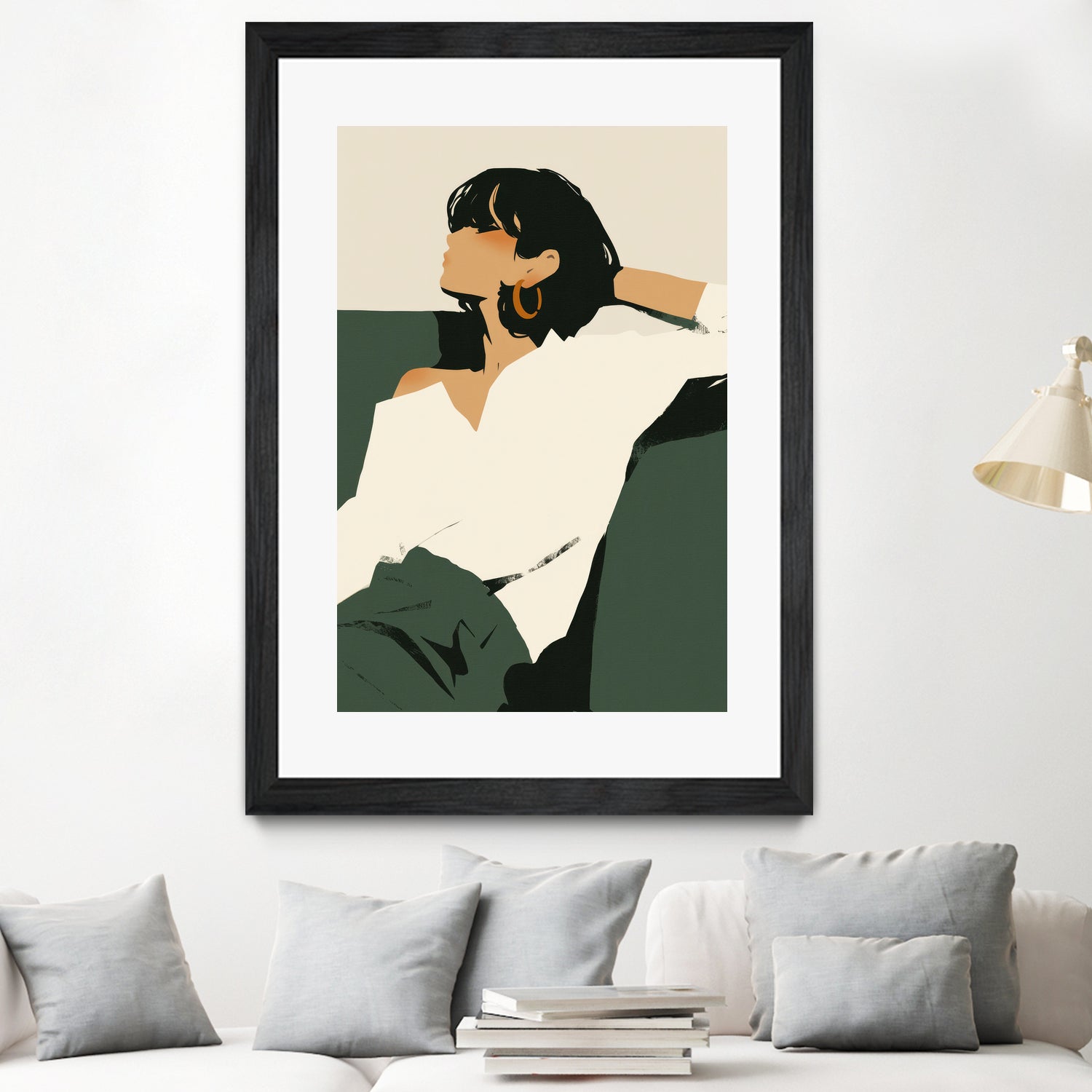 Relaxing woman by Treechild on GIANT ART - 