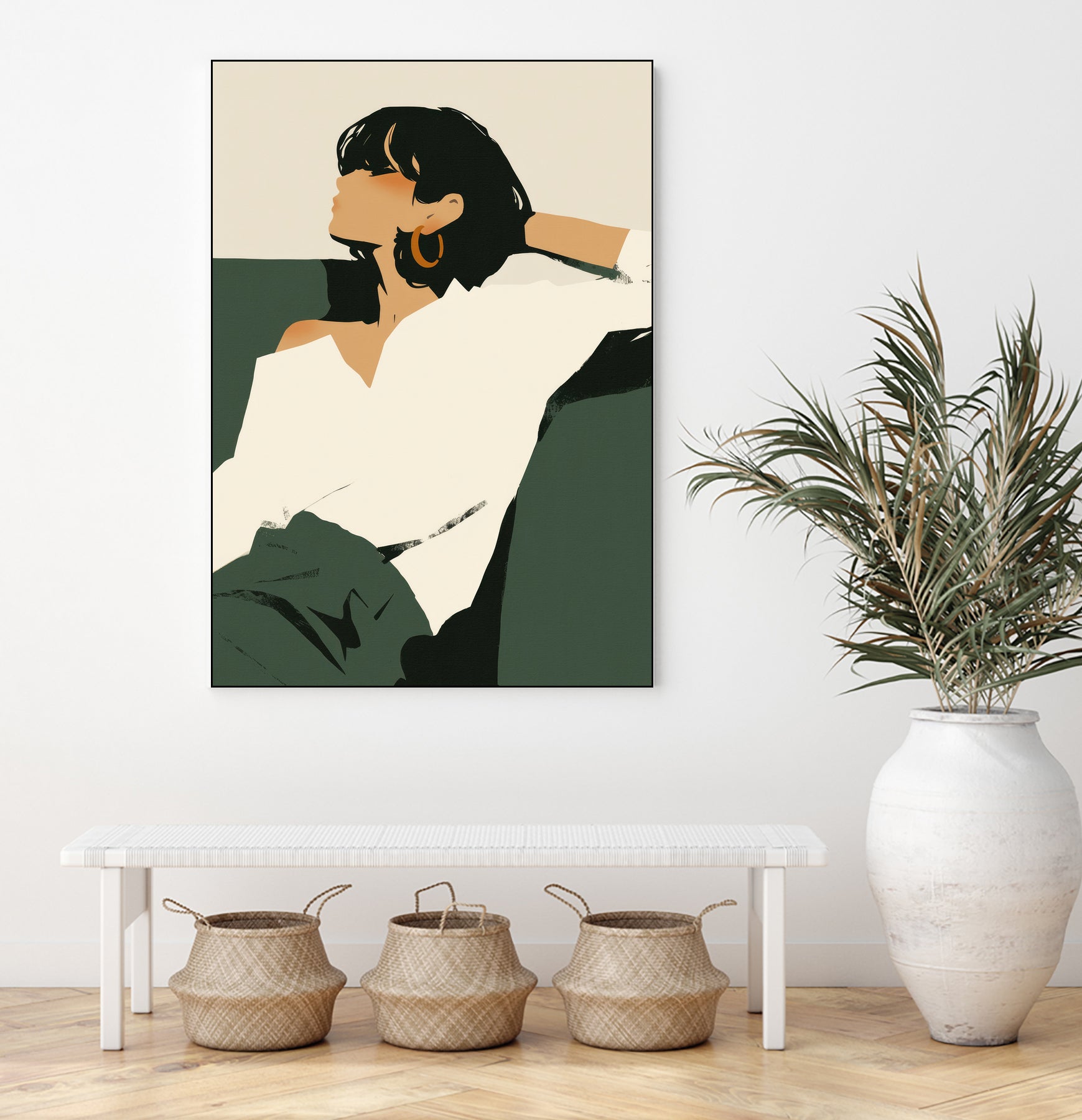 Relaxing woman by Treechild on GIANT ART - 