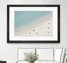 Aerial beach view by Photolovers on GIANT ART - landscape sunbathing