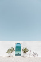 Ostuni blue door by Photolovers on GIANT ART - photography sky