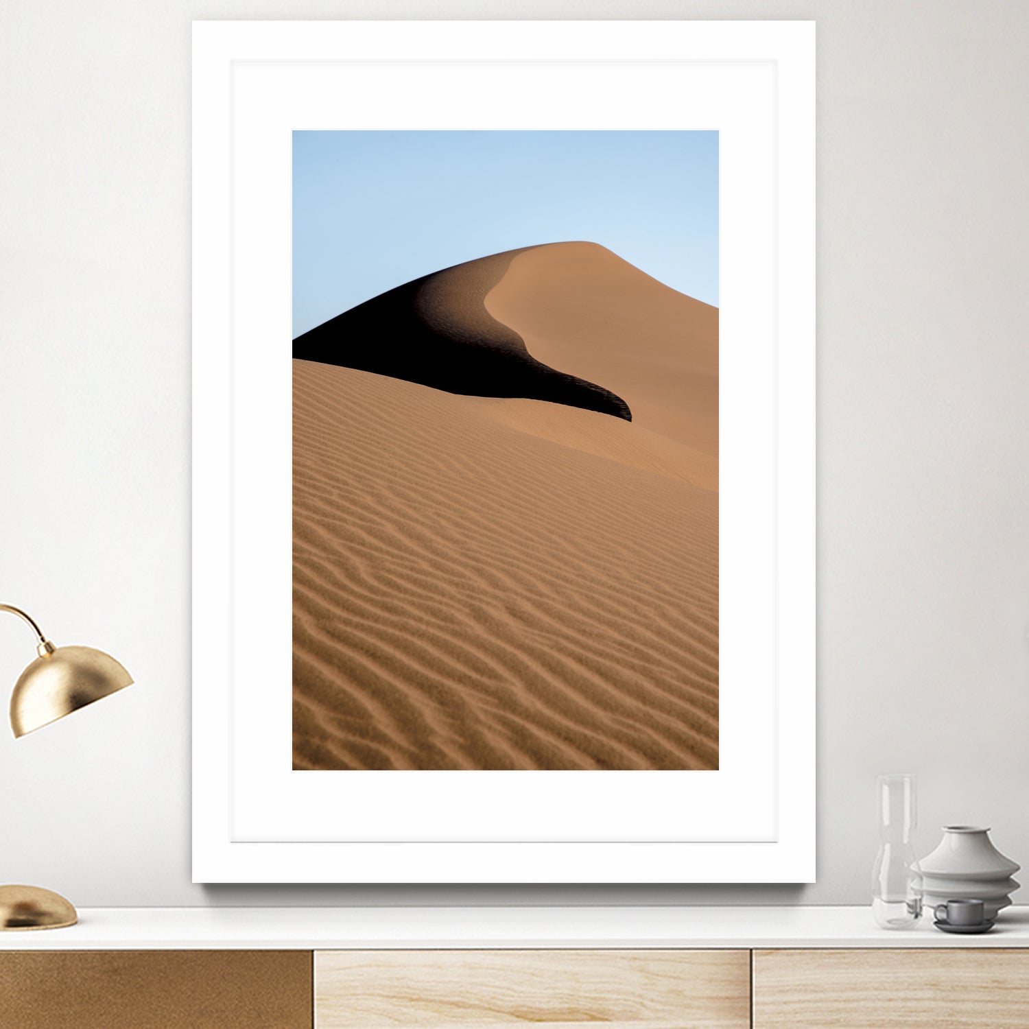 Sand dune In the desert by Photolovers on GIANT ART - photography desert