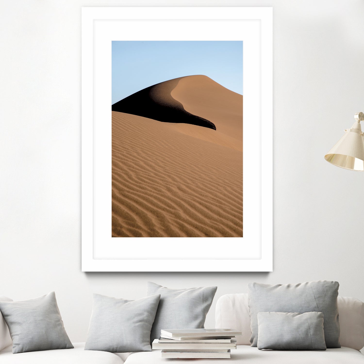 Sand dune In the desert by Photolovers on GIANT ART - photography desert