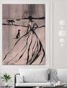Woman By the Lake by Andreas Magnusson on GIANT ART - paintings drawing