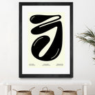 Picturfy 06 by Carla Palette on GIANT ART - abstract typographic print