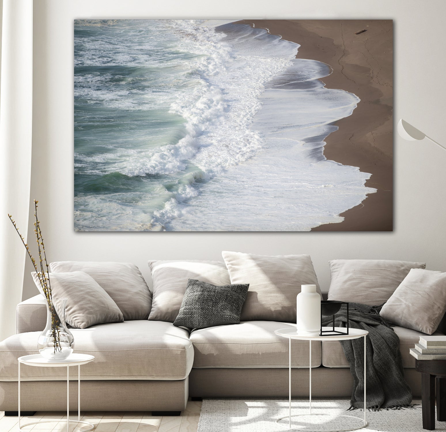 Swelling Sea by Crystal Lynn Collins on GIANT ART - landscape tide