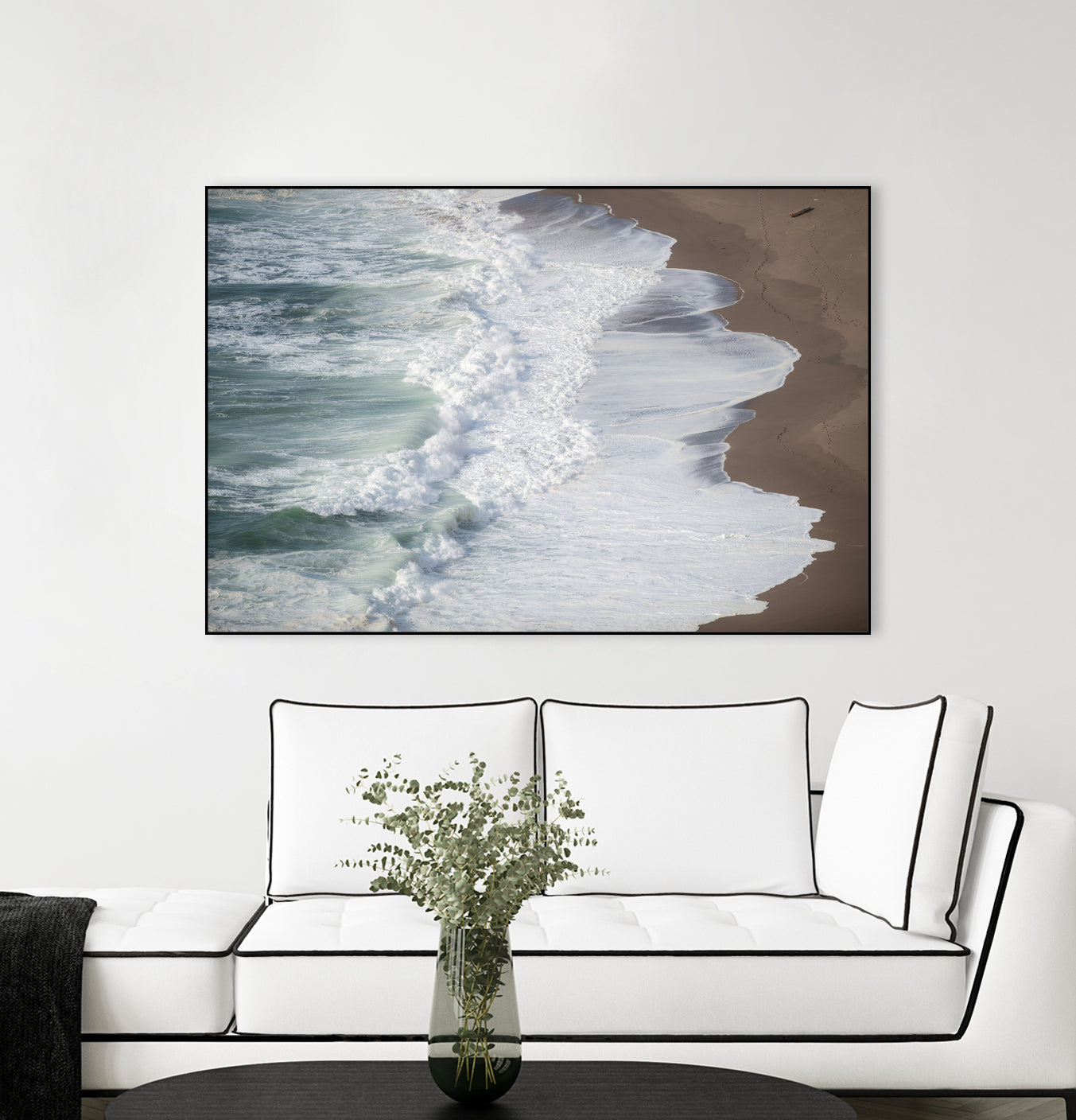 Swelling Sea by Crystal Lynn Collins on GIANT ART - landscape tide