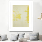 SUNNY SIDE UP by Gustaf Tidholm on GIANT ART - abstract yellow