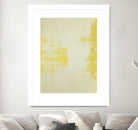 SUNNY SIDE UP by Gustaf Tidholm on GIANT ART - abstract yellow