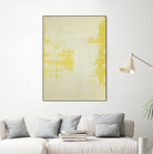 SUNNY SIDE UP by Gustaf Tidholm on GIANT ART - abstract yellow