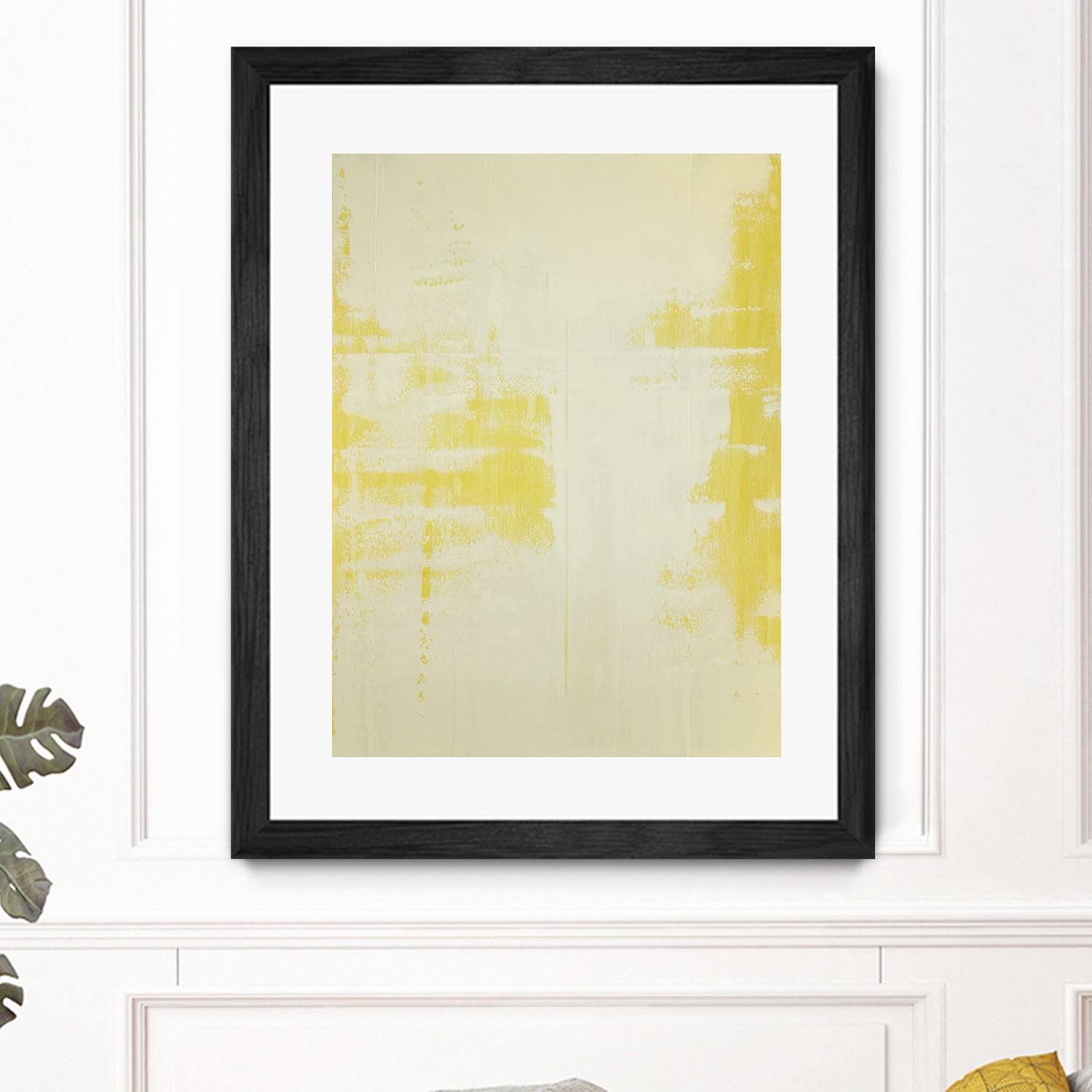 SUNNY SIDE UP by Gustaf Tidholm on GIANT ART - abstract yellow
