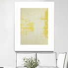 SUNNY SIDE UP by Gustaf Tidholm on GIANT ART - abstract yellow