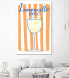 Citrus Delight by Athene Fritsch on GIANT ART - limoncello drink illustration food and drinks limoncello drink illustration