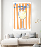 Citrus Delight by Athene Fritsch on GIANT ART - limoncello drink illustration food and drinks limoncello drink illustration