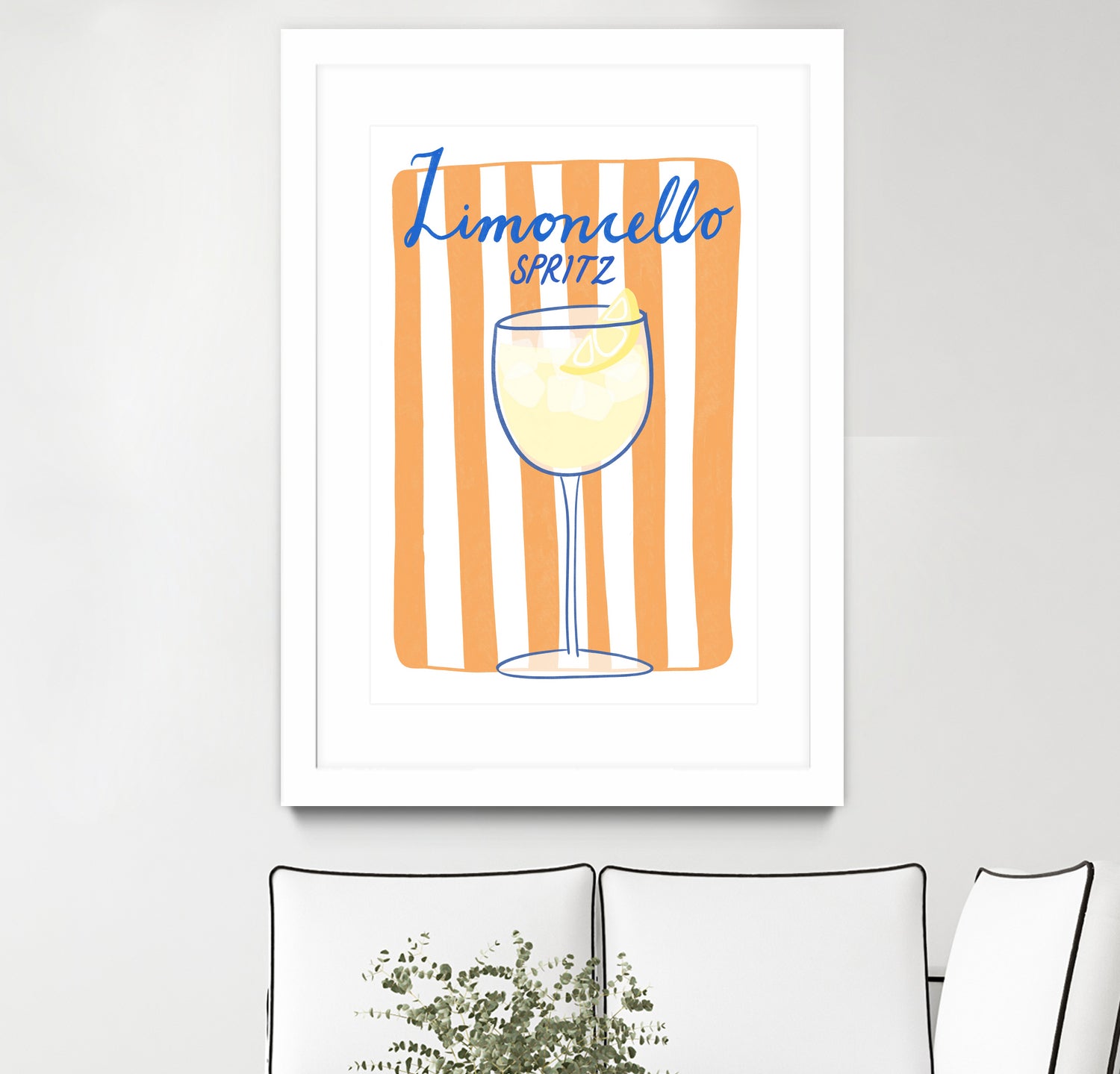 Citrus Delight by Athene Fritsch on GIANT ART - limoncello drink illustration food and drinks limoncello drink illustration