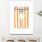 Citrus Delight by Athene Fritsch on GIANT ART - limoncello drink illustration food and drinks limoncello drink illustration