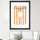 Citrus Delight by Athene Fritsch on GIANT ART - limoncello drink illustration food and drinks limoncello drink illustration