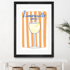 Citrus Delight by Athene Fritsch on GIANT ART - limoncello drink illustration food and drinks limoncello drink illustration