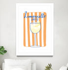 Citrus Delight by Athene Fritsch on GIANT ART - limoncello drink illustration food and drinks limoncello drink illustration