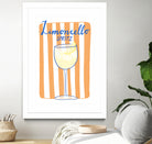 Citrus Delight by Athene Fritsch on GIANT ART - limoncello drink illustration food and drinks limoncello drink illustration