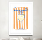 Citrus Delight by Athene Fritsch on GIANT ART - limoncello drink illustration food and drinks limoncello drink illustration