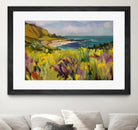 Coastal California  by Maxine Shore  on GIANT ART - green landscape  coast