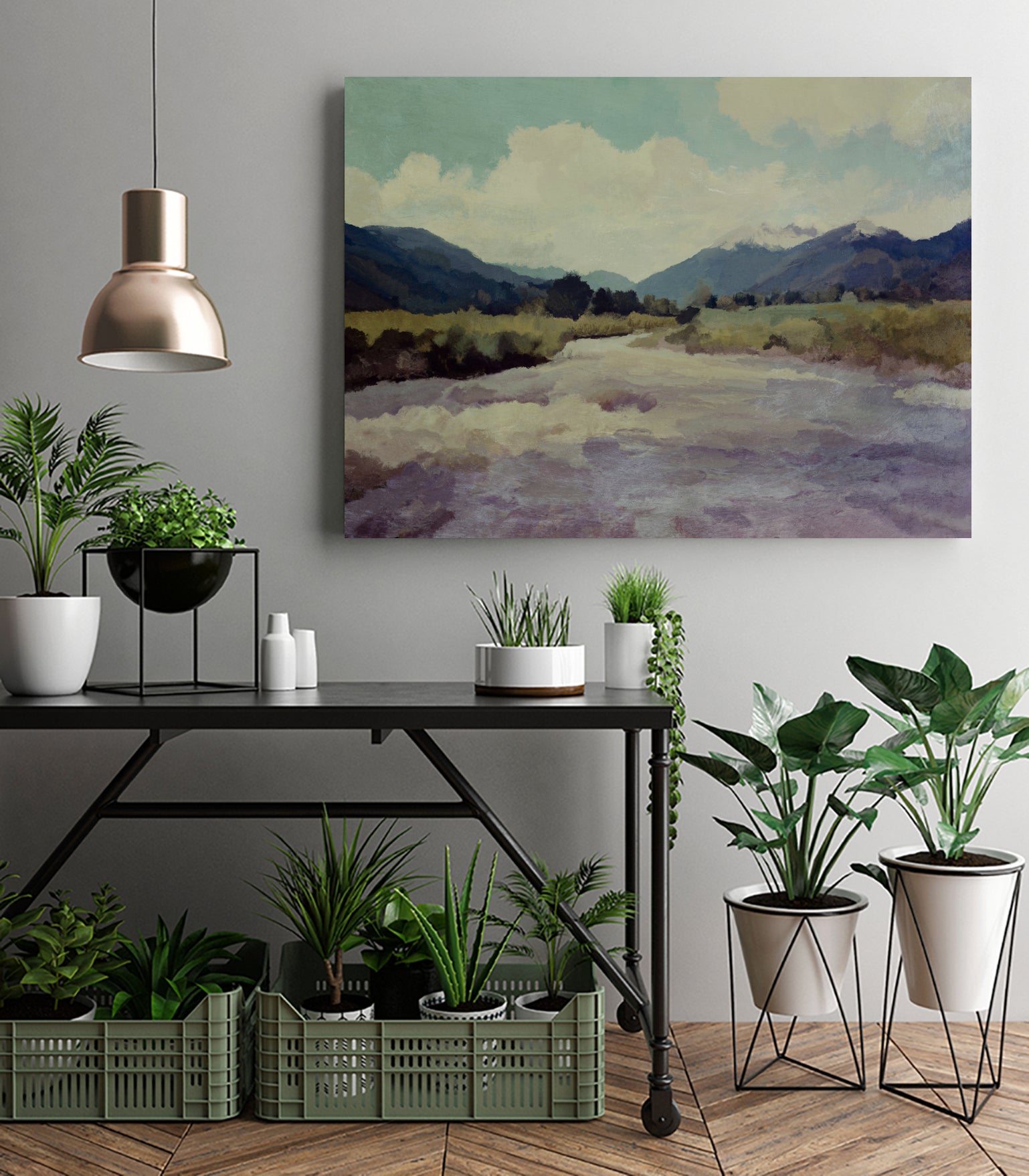 Valley River by Dan on GIANT ART - hobday