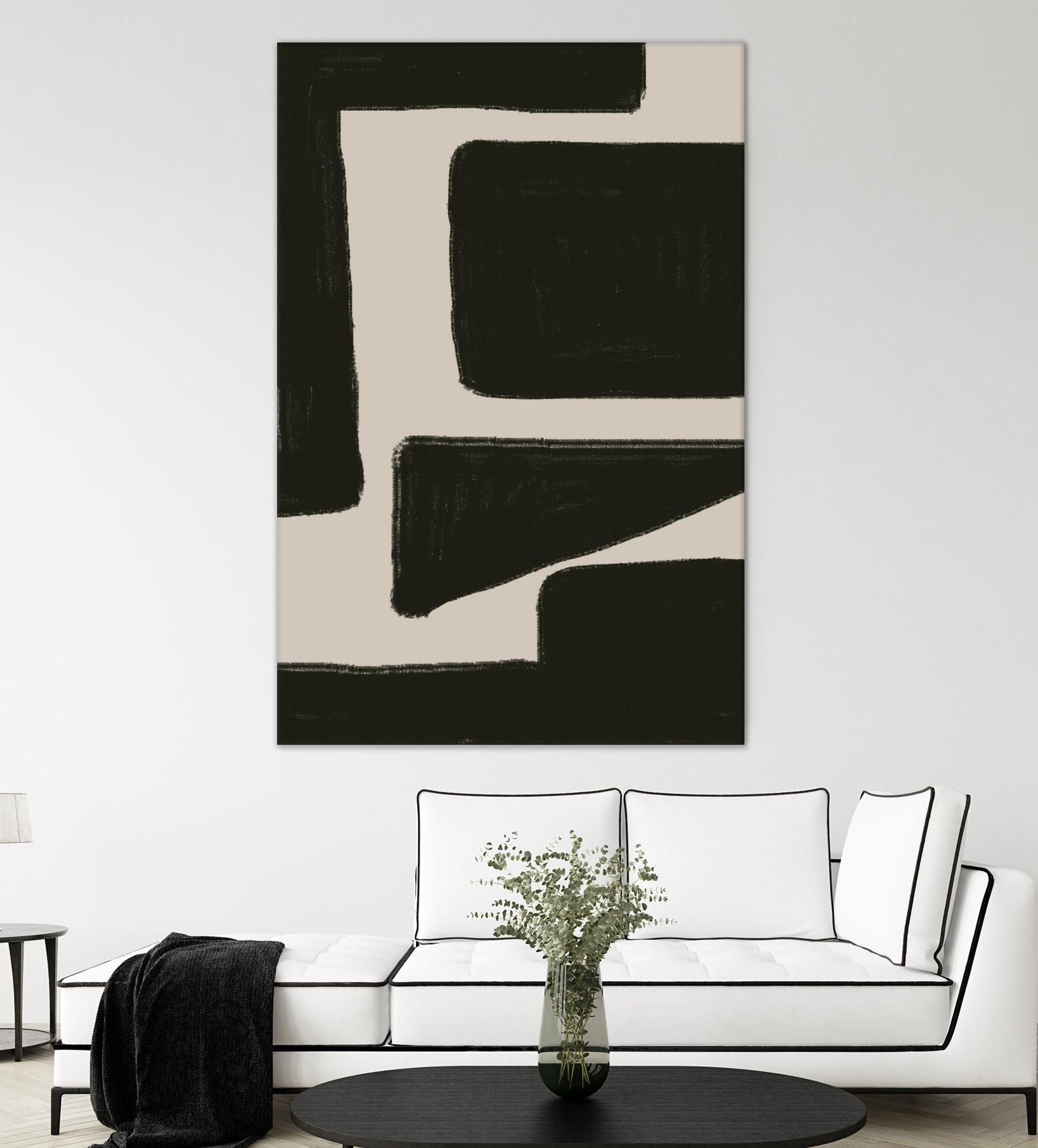Bold Shadowscape by THE MIUUS STUDIO on GIANT ART - abstract minimalist decor