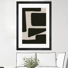 Bold Shadowscape by THE MIUUS STUDIO on GIANT ART - abstract minimalist decor