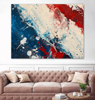 Red White and Blue by Andreas Magnusson on GIANT ART - abstract art