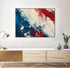 Red White and Blue by Andreas Magnusson on GIANT ART - abstract art