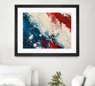 Red White and Blue by Andreas Magnusson on GIANT ART - abstract art