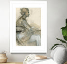 Sketch of a Woman Figure by Ute Rathmann on GIANT ART - portrait drawing figurative portrait drawing