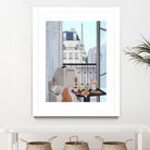 Paris Balcony by Petra Lizde on GIANT ART - illustration  paris 